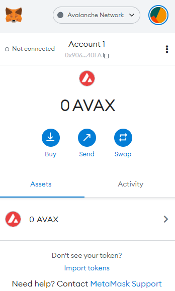 如何将 AVAX网络添加到 Metamask小狐狸钱包？(图7)