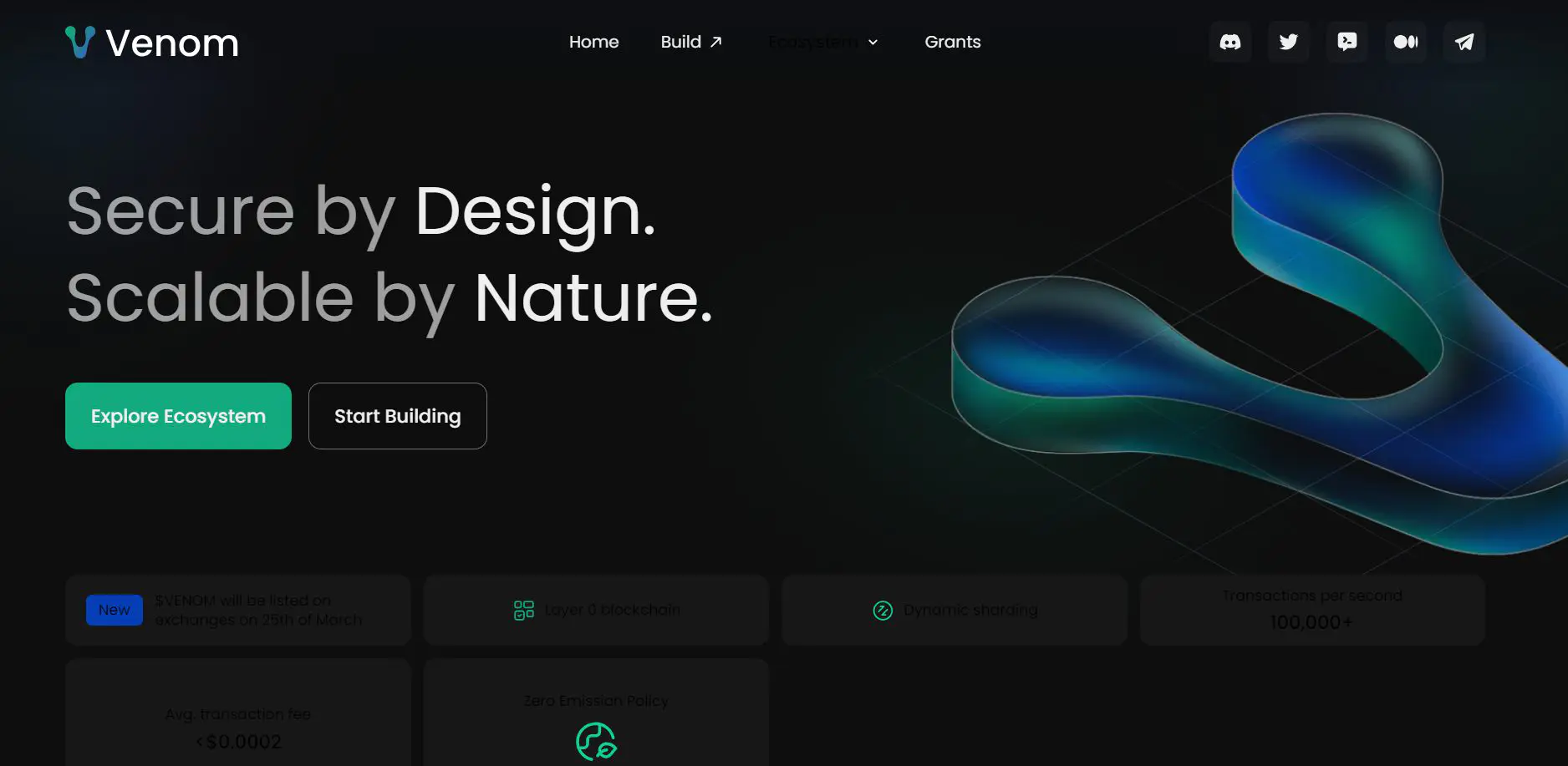 毒液主页：https://venom.foundation/
