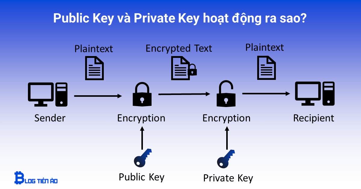 公钥和私钥如何工作？